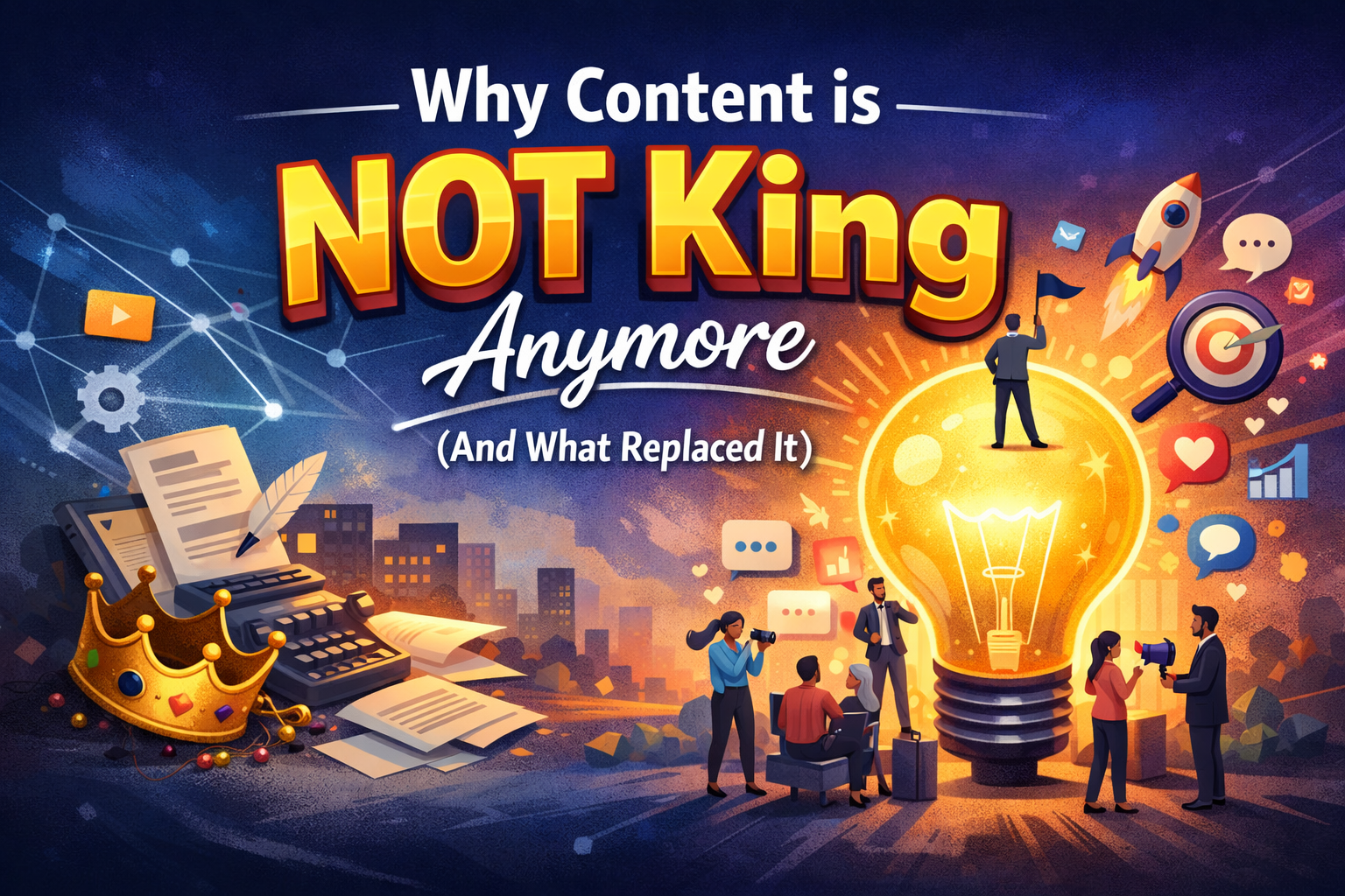 Why Content is NOT King Anymore (And What Replaced It)